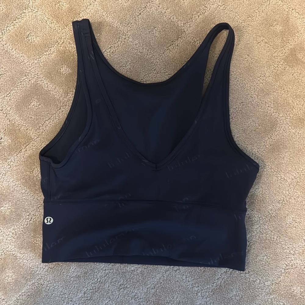 Lululemon Embossed Cropped Top